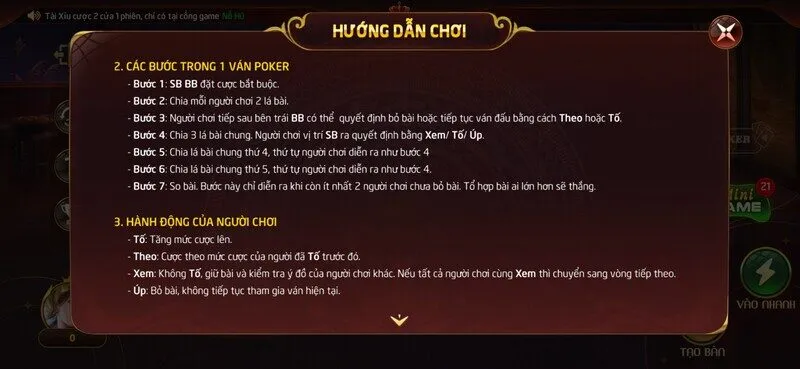 cách chơi poker