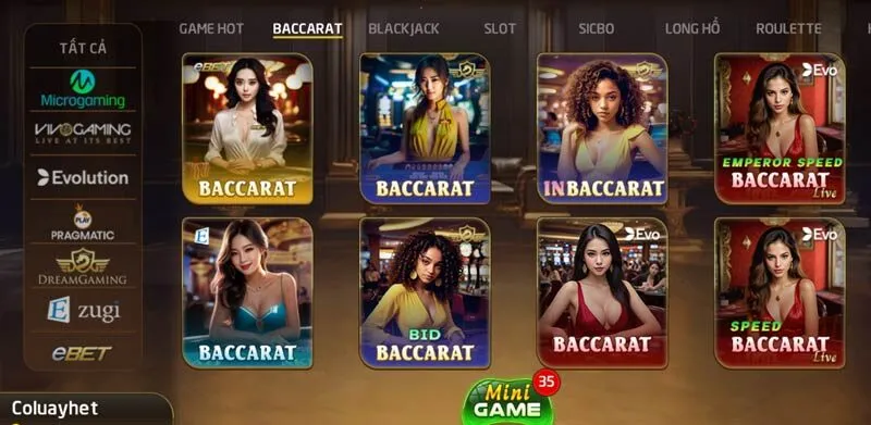 Trải nghiệm Baccarat lý thú, sôi động tại NOHU